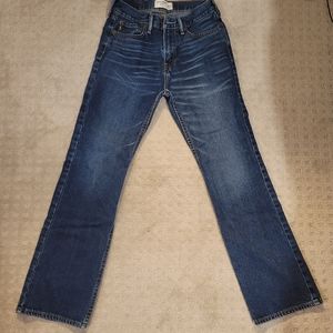 Abercrombie kids regular boot cut dark wash